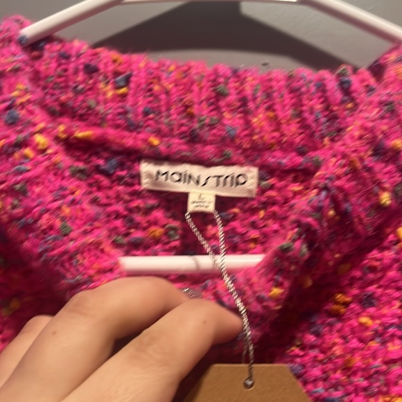 Women’s Confetti Ruffle Sweater - Picture 6 of 15